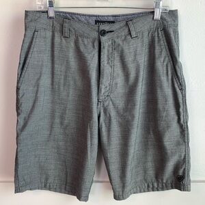 Hang Ten Gray Striped Chino Shorts